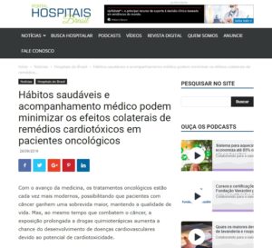 Hábitos saudáveis e acompanhamento médico podem minimizar os efeitos colaterais de remédios cardiotóxicos em pacientes oncológicos